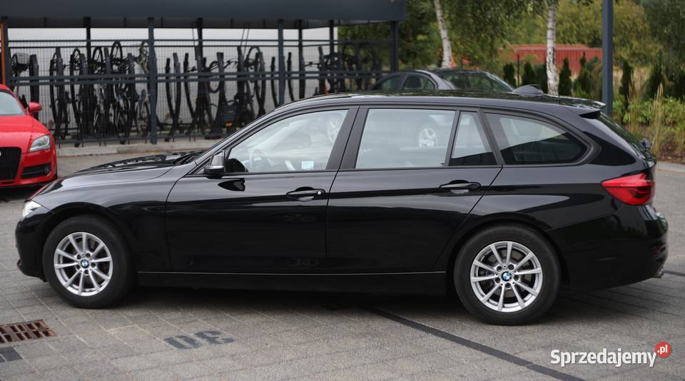 BMW 320d kombi automat 2018r bezwypadkowy polski Zarejestrowany w Polsce Łódź