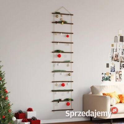 vidaXL Dekoracje ścienne drabinka 2 50x200