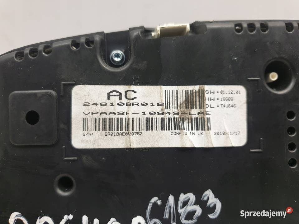 Nissan Qashqai 20 16V LICZNIK ZEGARY europa