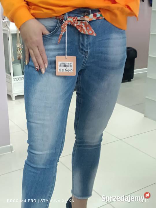 Jeans damski ELIZABETH COMFORT Spas 7288 niebieski Wieluń