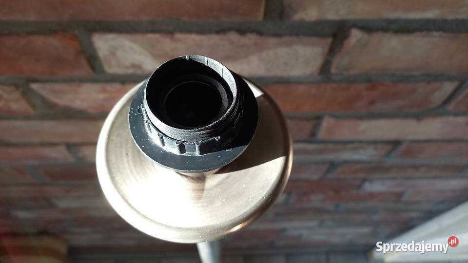 Lampa podłogowa Srebrna Nocna Gabinetowa Gawroniec