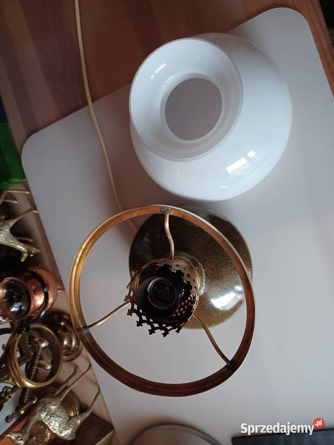 Lampka nocna stołowa z czasów PRL Poznań