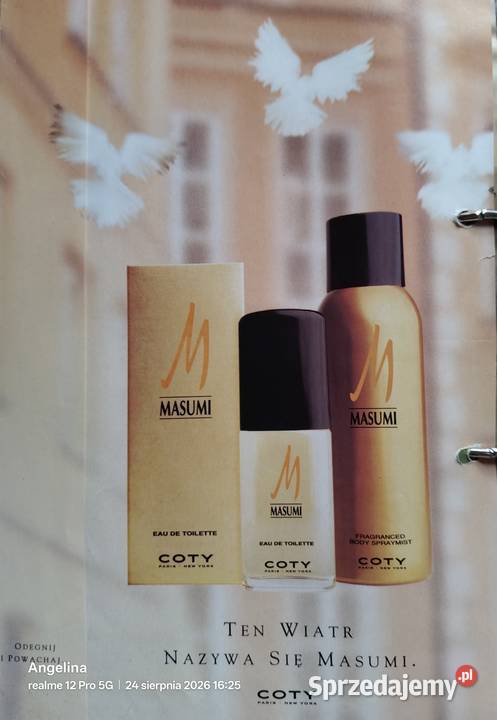 Masumi Coty kultowe damskie perfumy Łódź