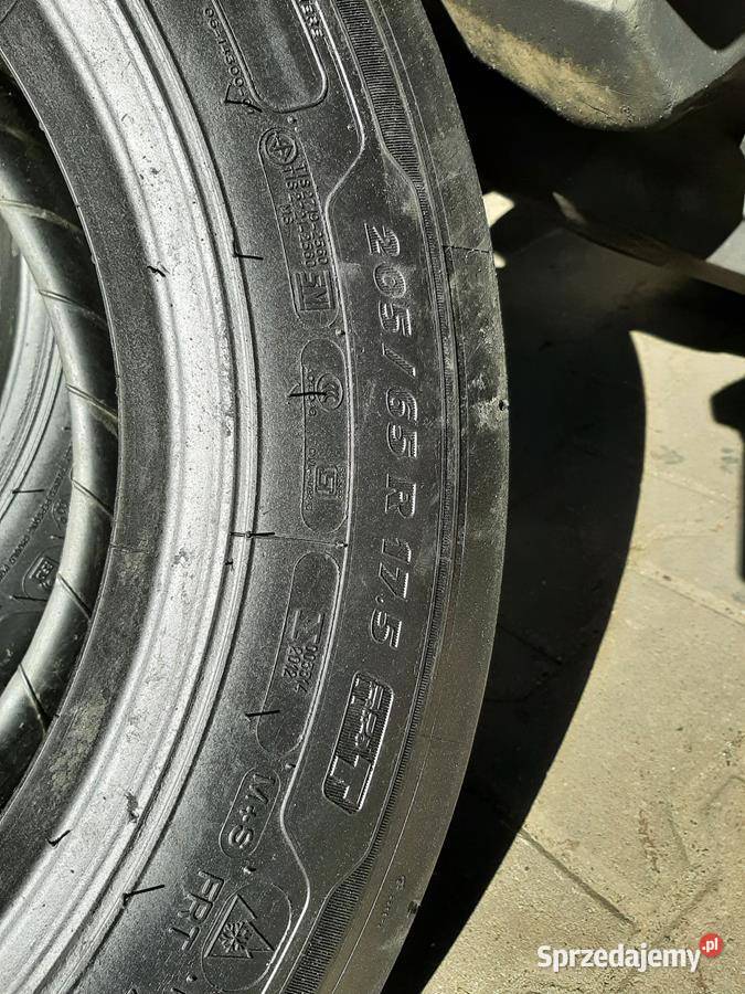 2x Opona używana ciężarowa 20565R175 MICHELIN Ciężarowe Zaścianki