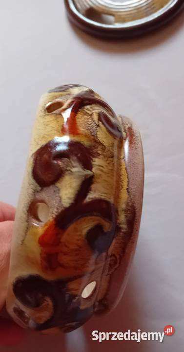 Ceramiczny podgrzewacz Grafenroda sygnatura z Koźminek