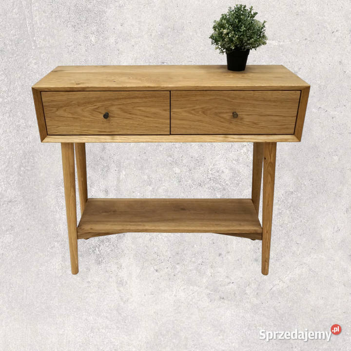 Konsola dębowa IZU z uchwytami 30cm Janczowa