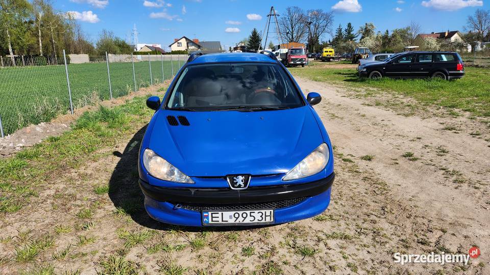 Peugeot 206 11 benzyna LPG GAZ 2003r SALON