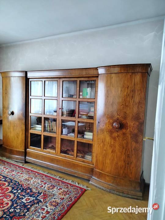Biblioteka okres międzywojenny antyk zabytek sprzedam