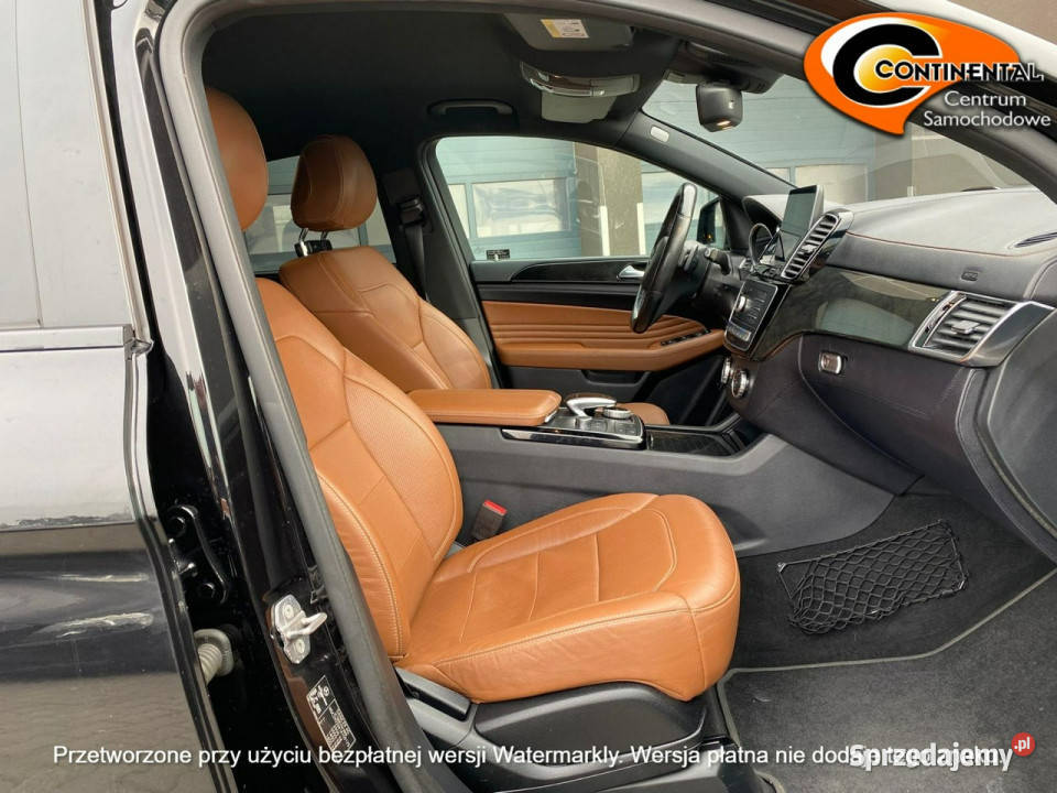 Mercedes GLE 350 Salon Polska W166 20152019 czarny Mercedes-Benz Żory