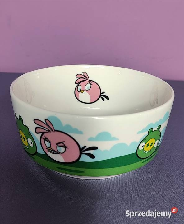 ANGRY BIRDS miska Arabia Finland sygnatura Jasień