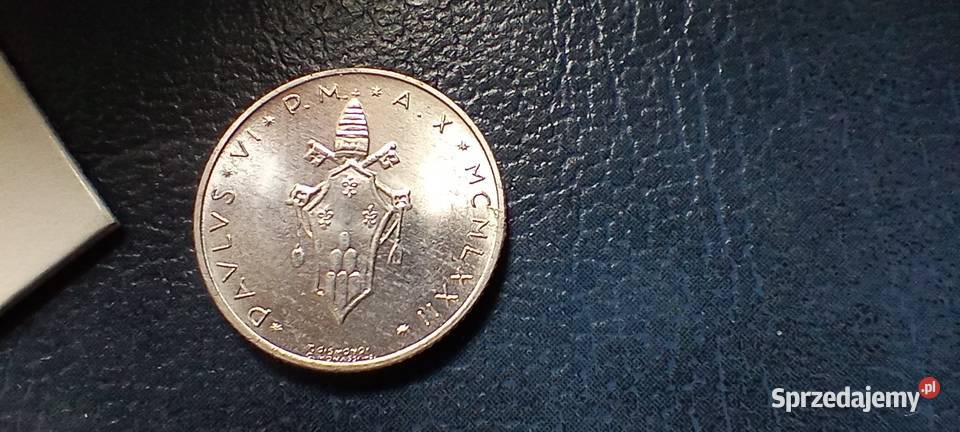 Stare monety 2 lir 1972 Watykan sprzedam