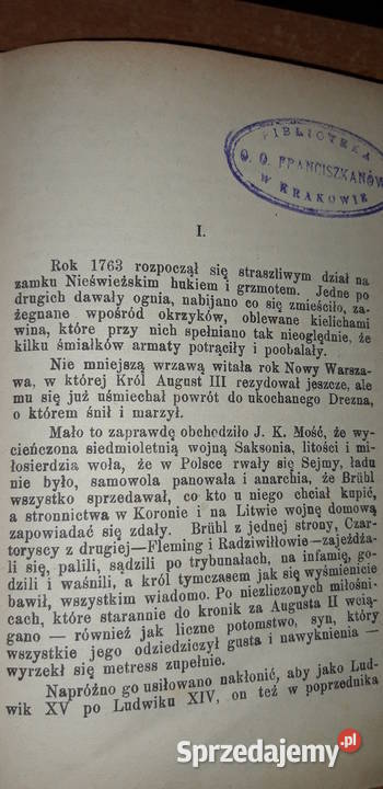 SASKIE OSTATKIT12 KRASZEWSKI Wwa 1899 oprawa Iwno