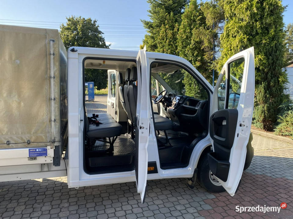 Peugeot Boxer FV 23 Brygadówka 7 osób paka 4m x Peugeot Samochody dostawcze