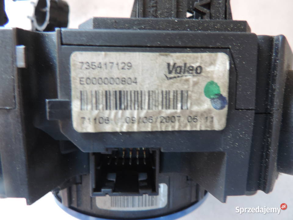 PRZEŁĄCZNIK ZESPOLONY FIAT LINEA 735417129 Rok produkcji 2007 Nowy Sącz