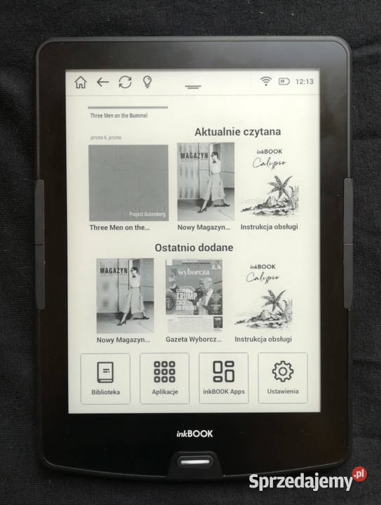 Czytnik inkBOOK Calypso Plus Black 16GB Eink śląskie Lubliniec