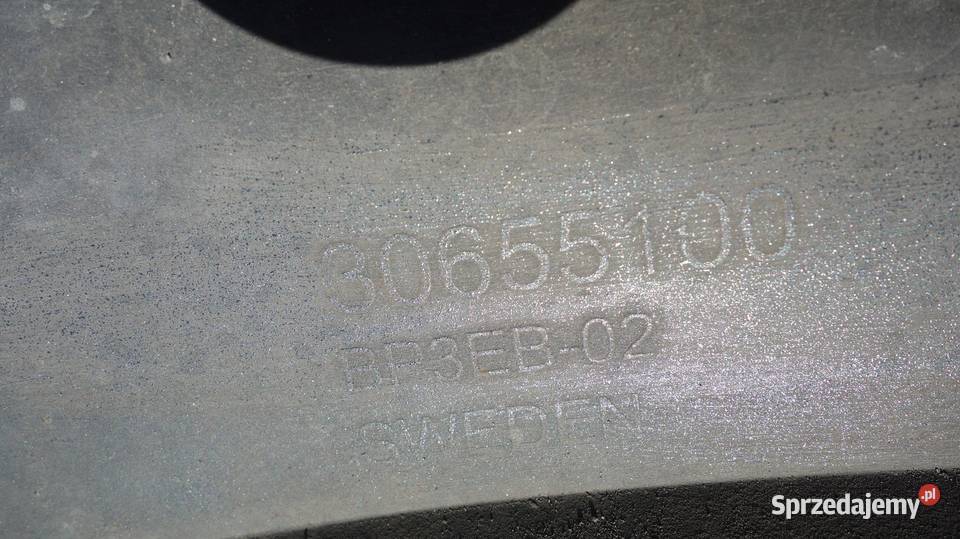 DOKŁADKA SPOJLER ZDERZAKA VOLVO S80 II 0612 Części Ruda Śląska