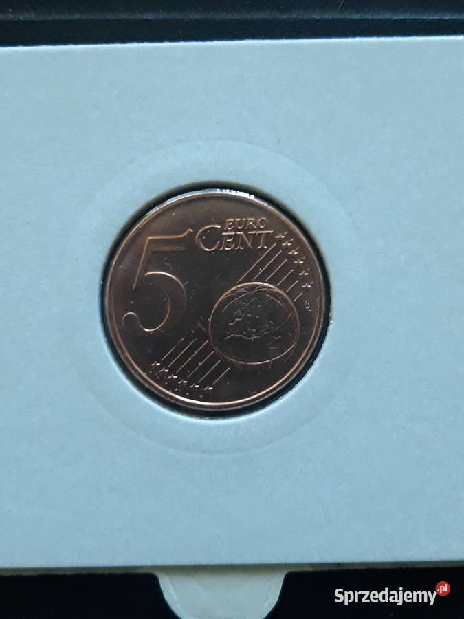 5 Centów Holandia 2016 UNC Kolekcje wielkopolskie Konin