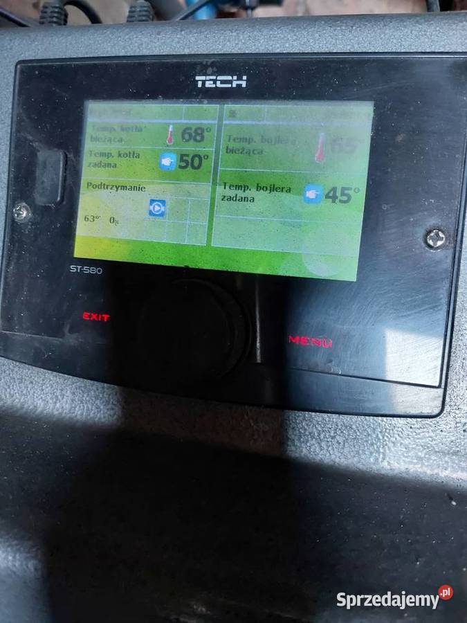 Piec Kocioł na ekogroszek z podajnikiem Bielsk