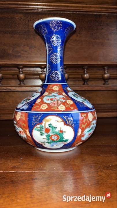 Wazon Gold Imari Porcelana i szkło Gdańsk