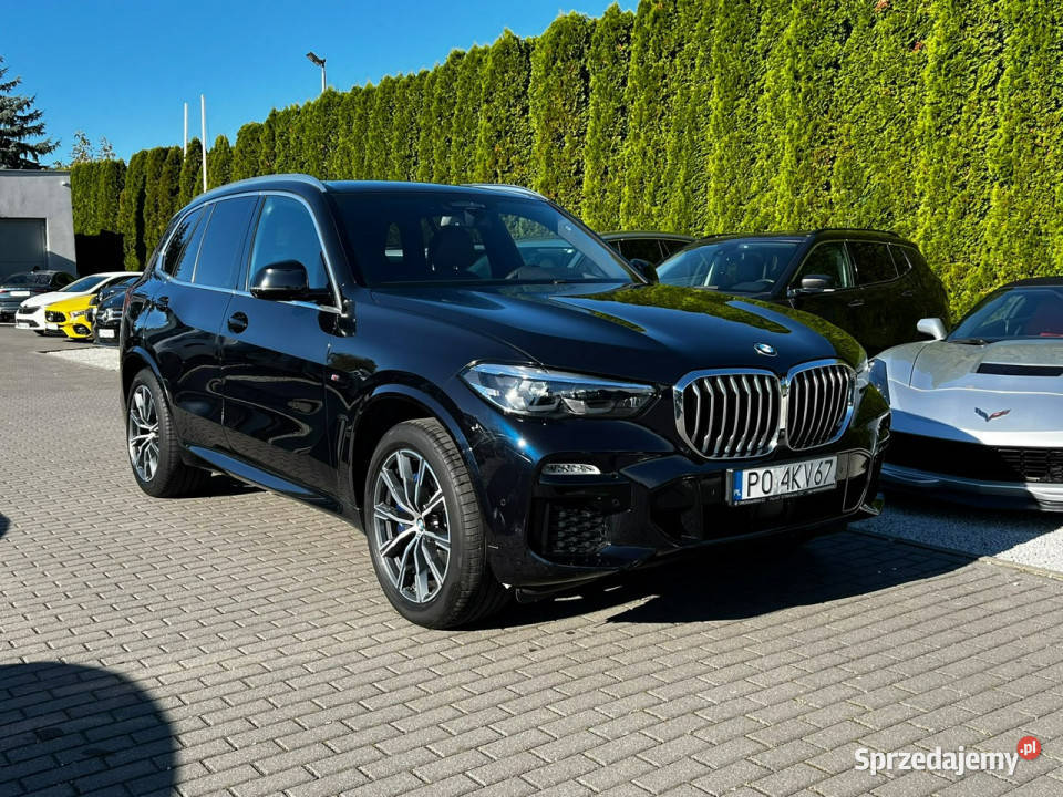 BMW X5 xDrive40i MSport 340 Salon Serwisowana bluetooth X5 Baranowo