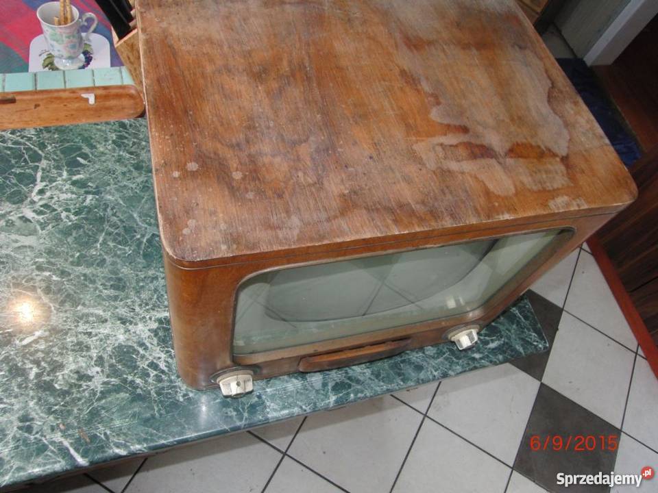 Telewizor Belweder z 1958r łódzkie