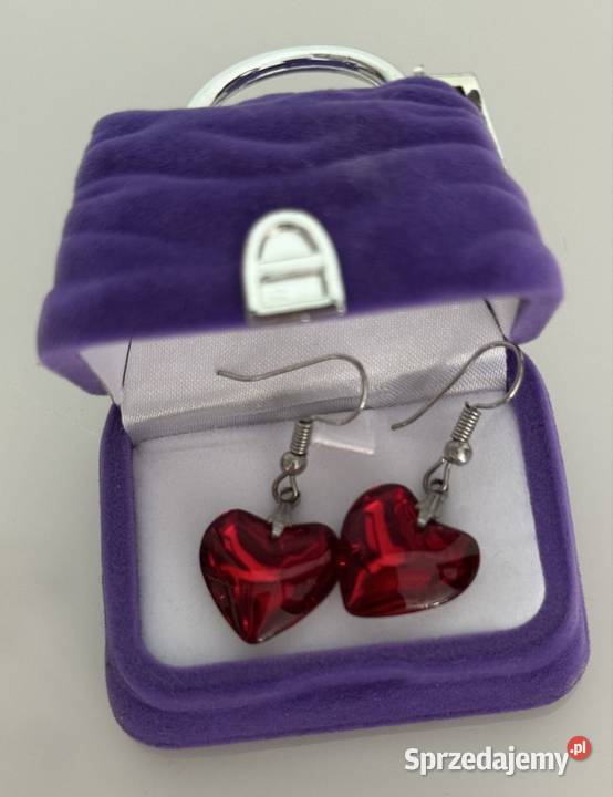 Kolczyki w kształcie serduszek Pruszków