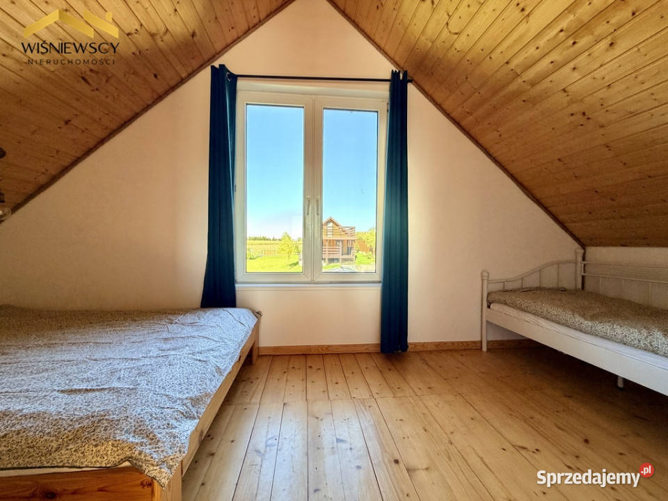 Domek letniskowy Jeziorem Skarlińskim 70 mkw