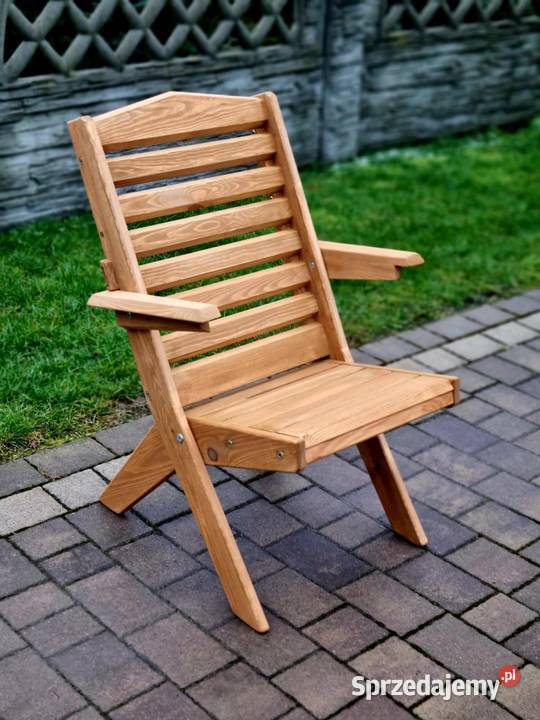 Meble ogrodowe drewniane składane meble tarasowe Kalety