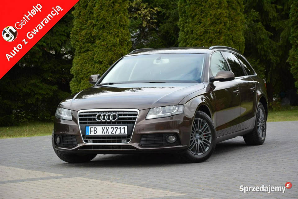 Audi A4 20TDI143 Navi MMI Klimatronic elektrochrom. lusterko wst. mazowieckie Ostrów Mazowiecka