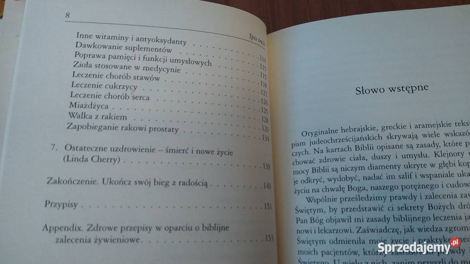 Biblia leczy odkryj zdrowotne tajemnice Biblii Gdańsk sprzedam