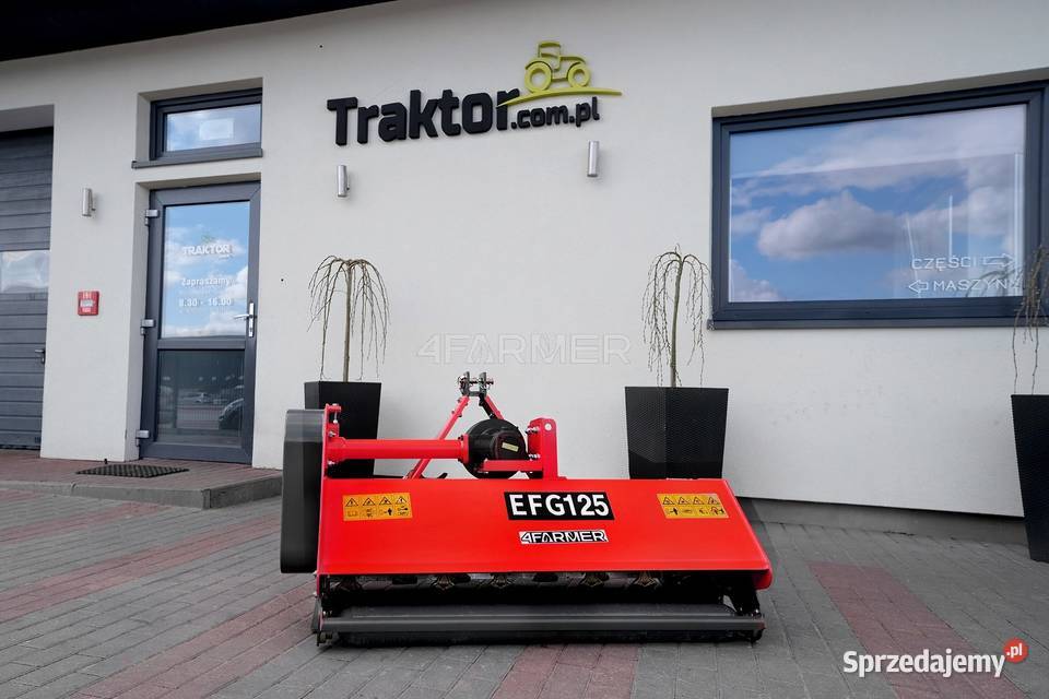 Kosiarka bijakowa EFG 115 4FARMER czerwona Bijakowe Tajęcina