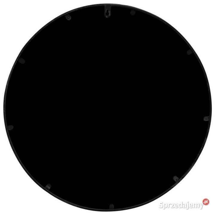 Lustro do wnętrz czarne 40x25 okrągłe żelazne mazowieckie sprzedam