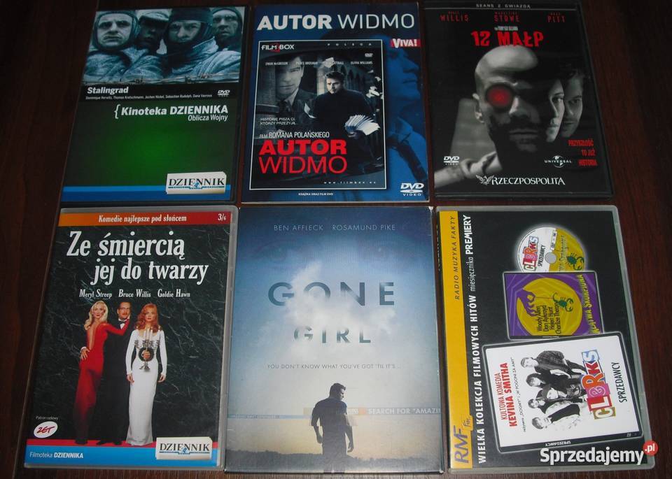 Zestaw filmów DVD Lublin