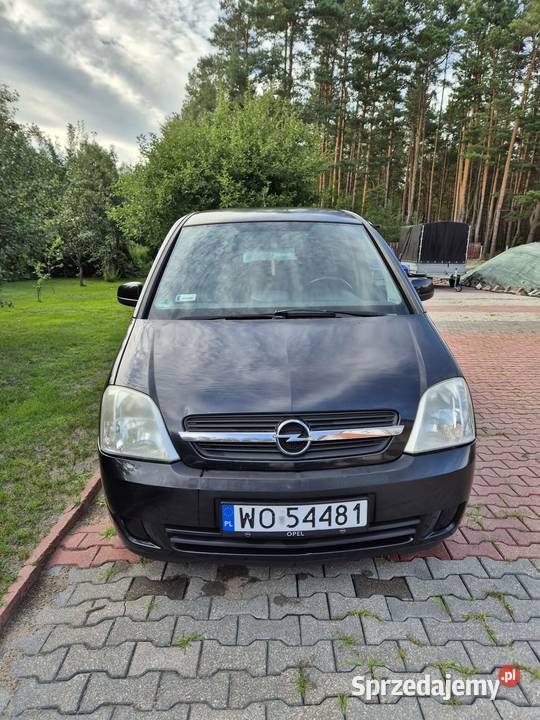 LPG Opel Meriva 2004 r Benzynagaz Rok produkcji 2004 mazowieckie Ostrołęka