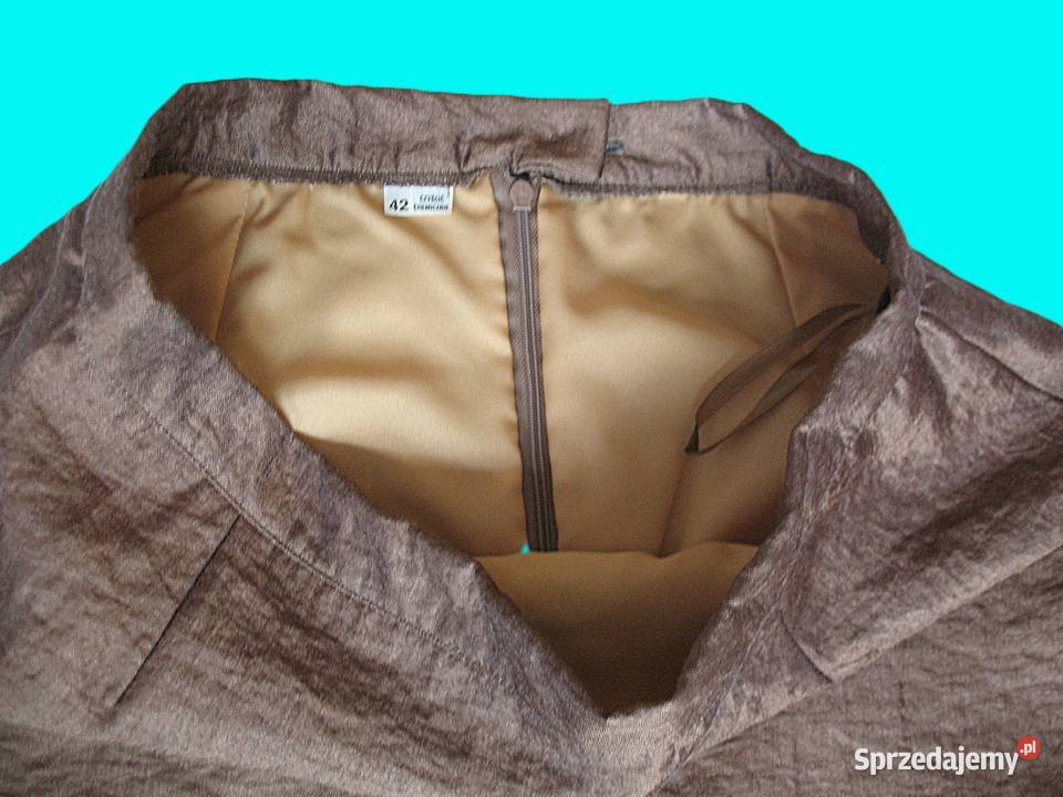 Spódnica Midi 42 XL Obwód pasa 78 Bez wzoru mazowieckie Siedlce