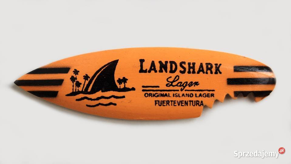 Magnes deska surfing Landshark Lager odcienie pomarańczowego  lubelskie Lublin