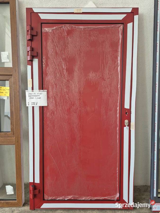 NOWE DRZWI AL EI 60 ognioodporne 1110 x 2100 Nowa Dęba sprzedam