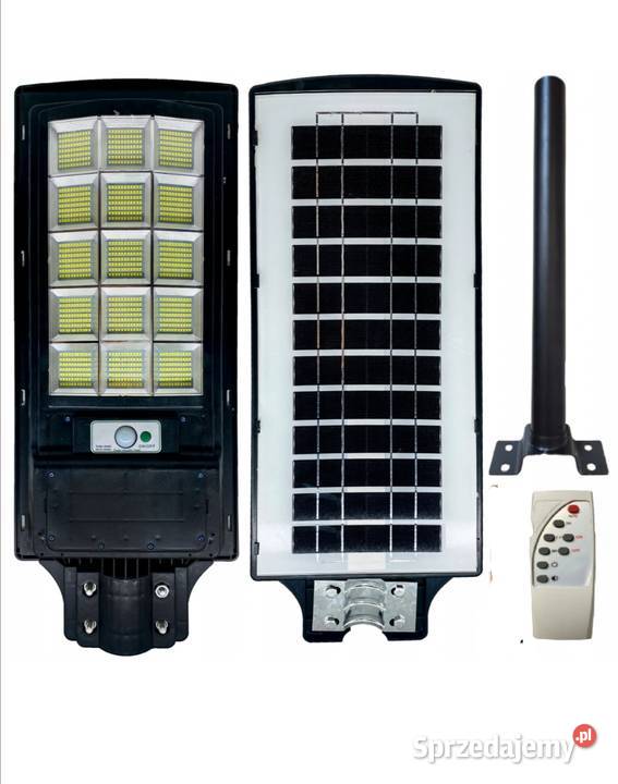 Solarna lampa Uliczna led 200wat pilot Elektronika Konin