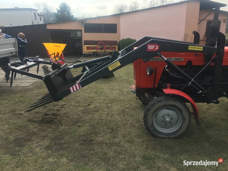 Ładowacz czołowy tur WolMet nowy do Zetor 7211 śląskie Kłobuck