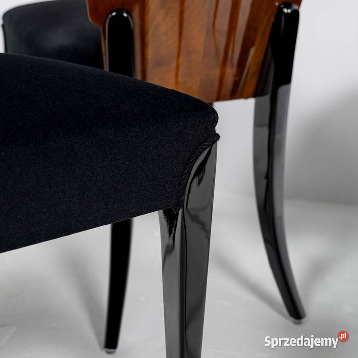 Krzesła H214 J Halabala Lata 50 Komplet Krzeseł Swarzędz