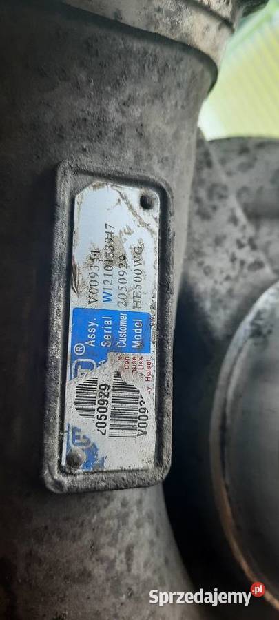 Turbosprężarka Holset HE500WG SCANIA ciężarowe Staszów