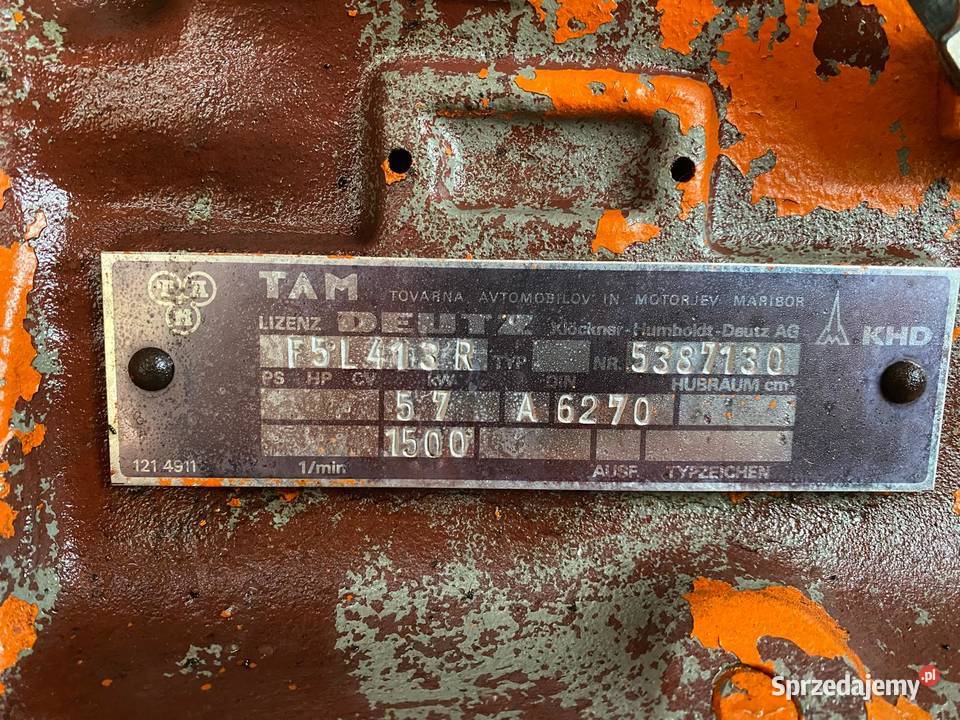 Sprzedam Generator 3fazowy Deutz zachodniopomorskie Komorze