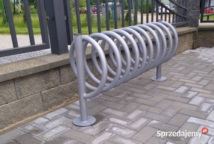 stojak na rowery na rower rowerowy Spiralny 100 Strzebiń