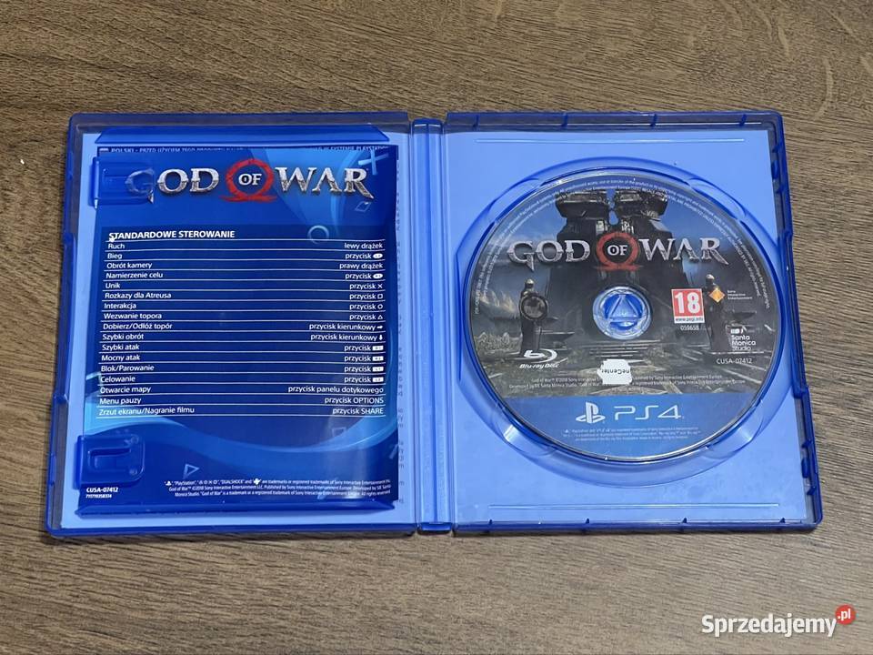 Gra God of War 4 Polska Wersja Chorzów
