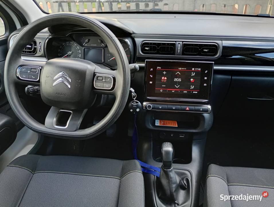 Citroen C3 2018r 70 przebieg elektryczne szyby łódzkie Szczerców