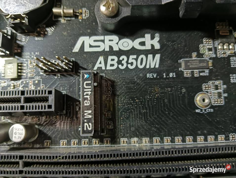 Płyta główna ASRock AB350m AMD A8 9600 Series Imielin sprzedam