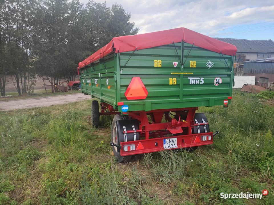 sprzedam przyczepę rolnicza hl hw 6011 thk5 kujawsko-pomorskie