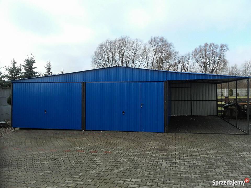 Garaż Blaszany 6x8 Garaże Blaszane Wiaty Hale Gorzów Wielkopolski sprzedam