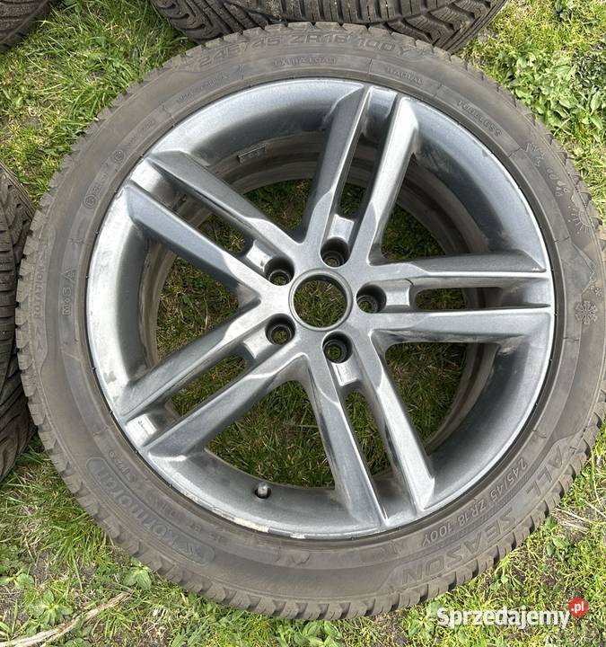 Koła Felgi Audi z oponami wielosezonowymi 24545 Słupca