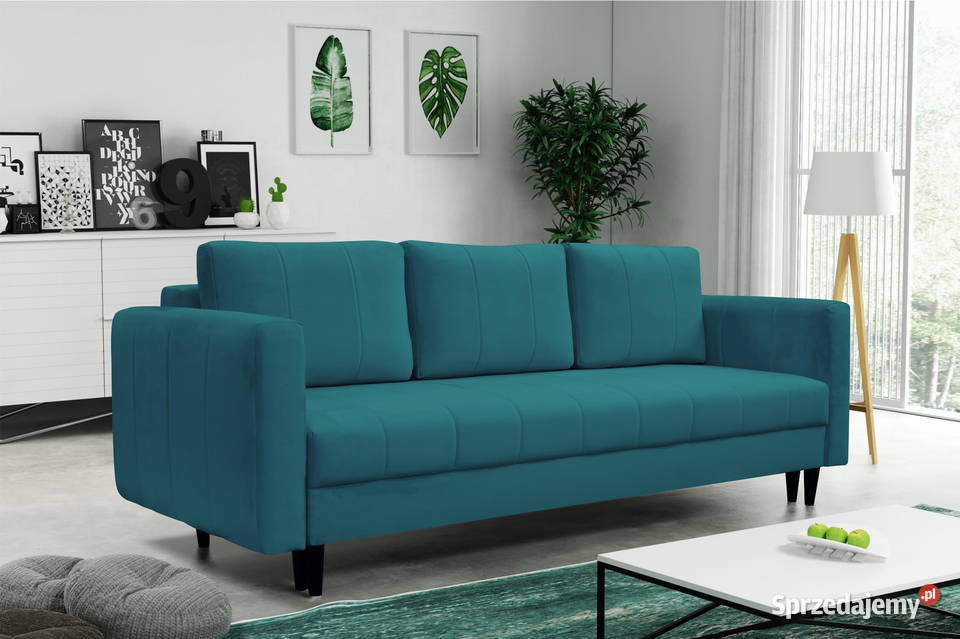 Kanapa Montana Turkusowa Funkcja Spania Dostawa Tarchały Małe